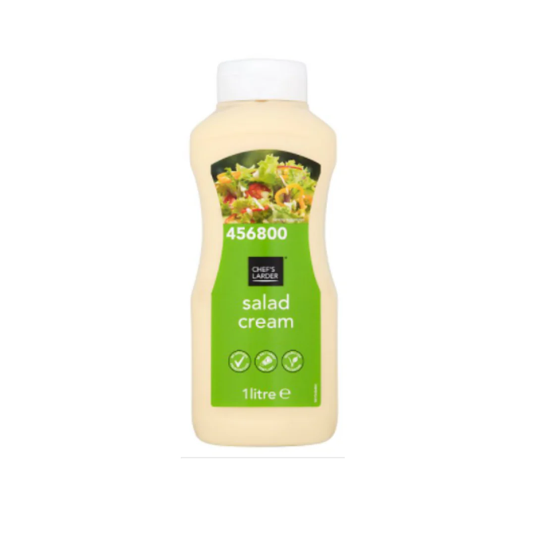 Chef's Larder Salad Cream 1 Litre x 6