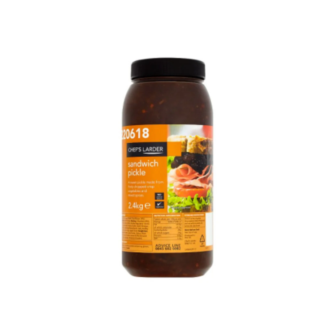 Chef's Larder Sandwich Pickle 2.4kg x 2