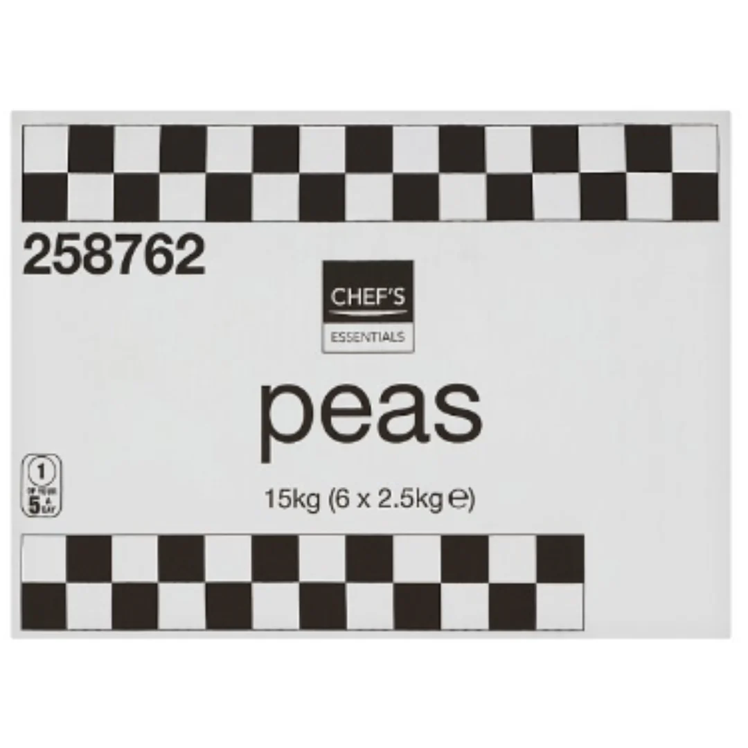 Chef's Essentials Peas 15kg x 1 Pack