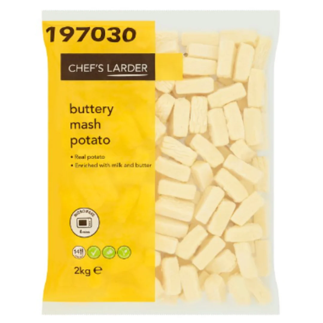 Chef's Larder Buttery Mash Potato 2kg x 1 Pack