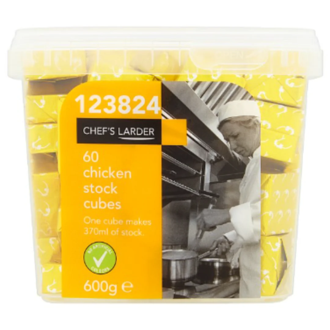 Chef's Larder 60 Chicken Stock Cubes 600g x 1
