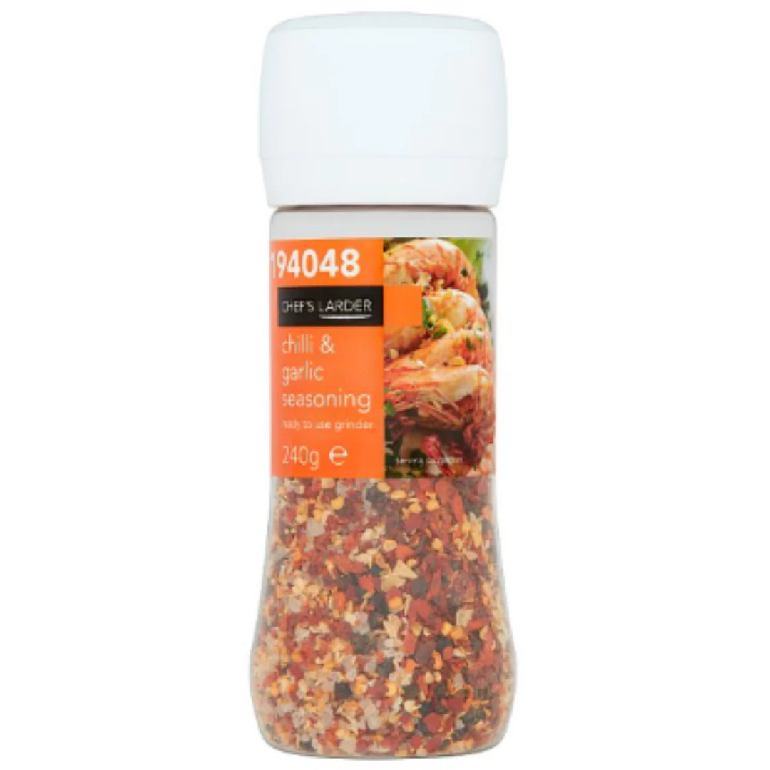 Chef's Larder Chilli & Garlic Seasoning 240g x 6