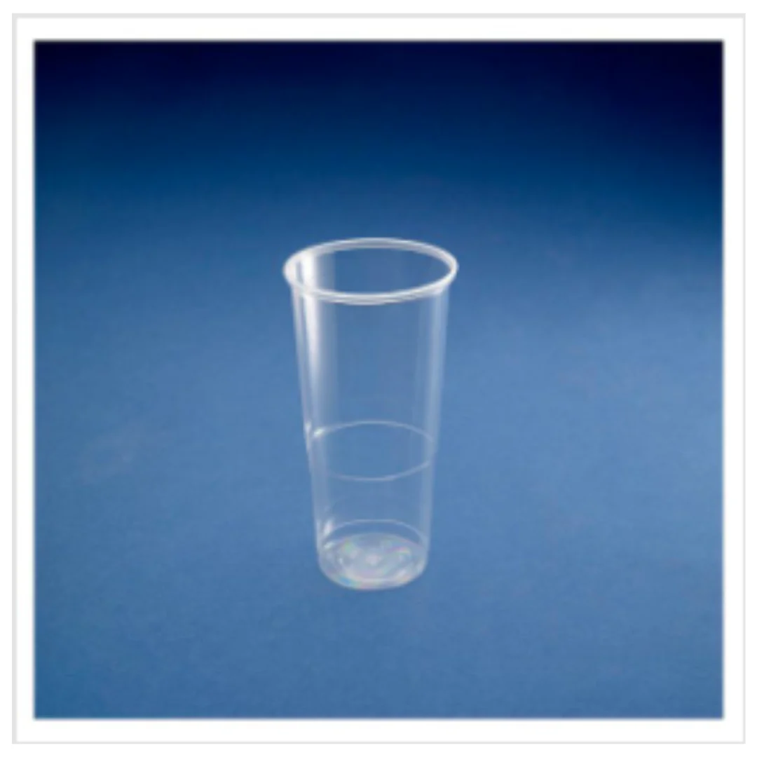 Chefs Larder Clear Plastic 1/2 Pint NPK330 10oz(30cl) CE/PP 20x50(1000) UKPLT=45 | Approx 50 per Case| Case of 1