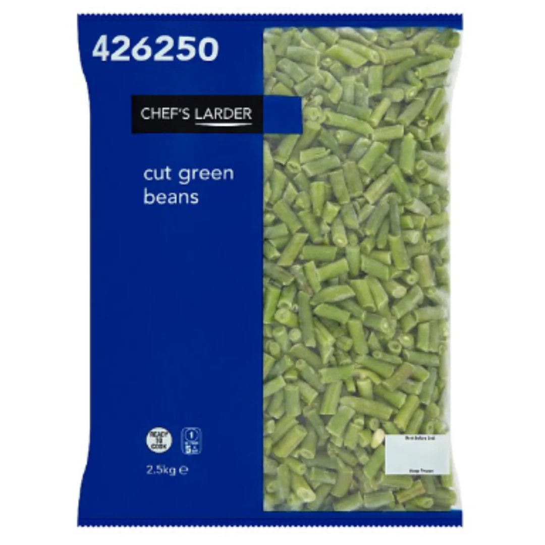 Chef's Larder Cut Green Beans 2.5kg x 1 Pack