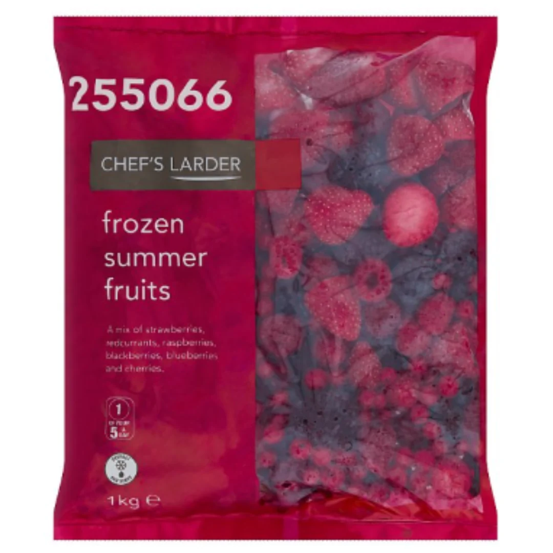 Chef's Larder Frozen Summer Fruits 1kg x 10 Packs