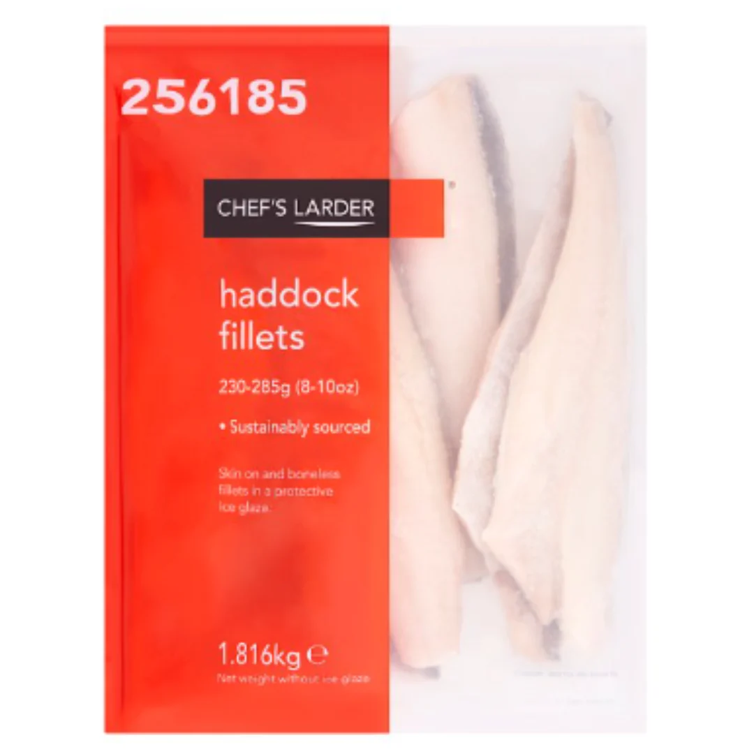 Chef's Larder Haddock Fillets 1.816 kg x 1 Pack