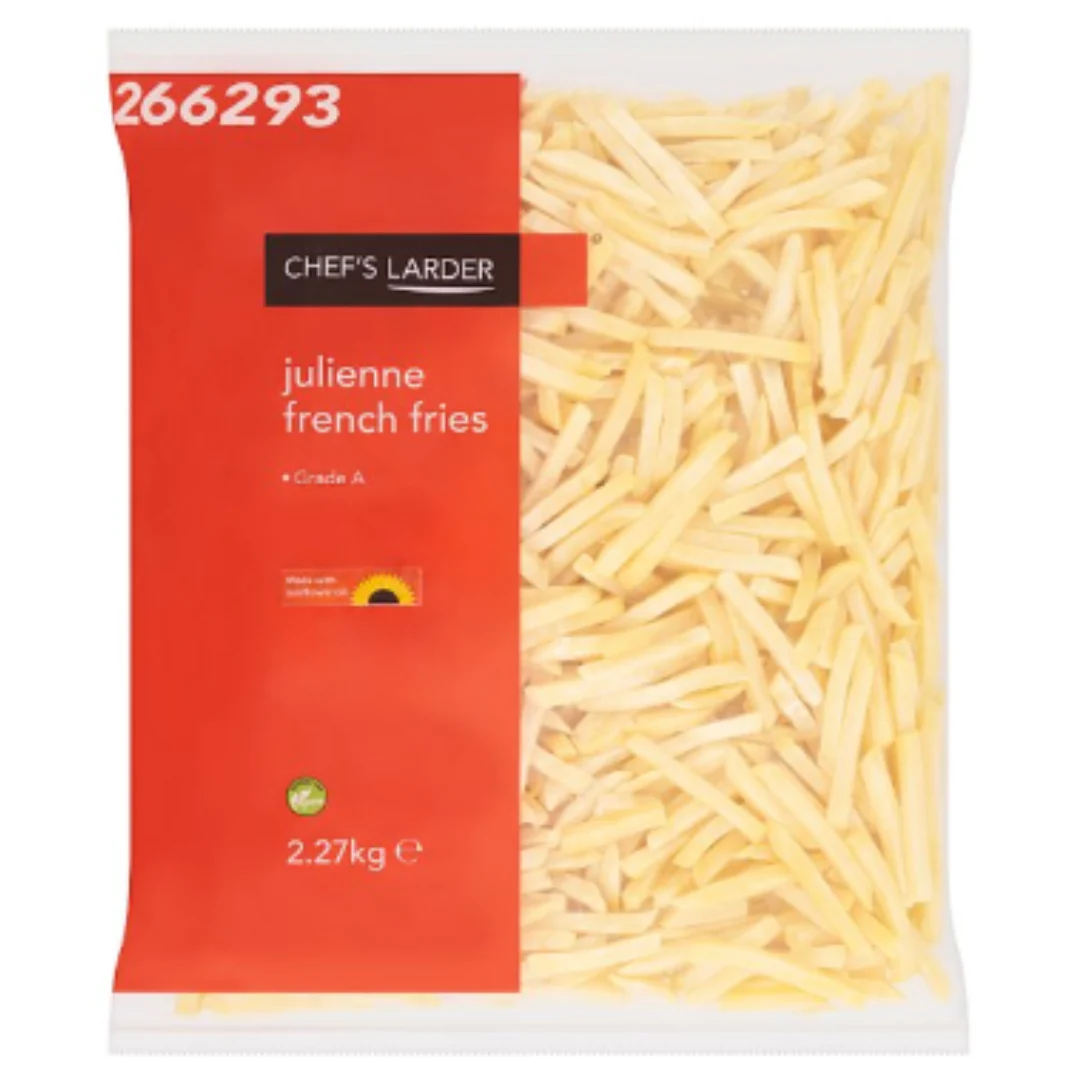 Chef's Larder Julienne French Fries 2.27kg x 6 Packs