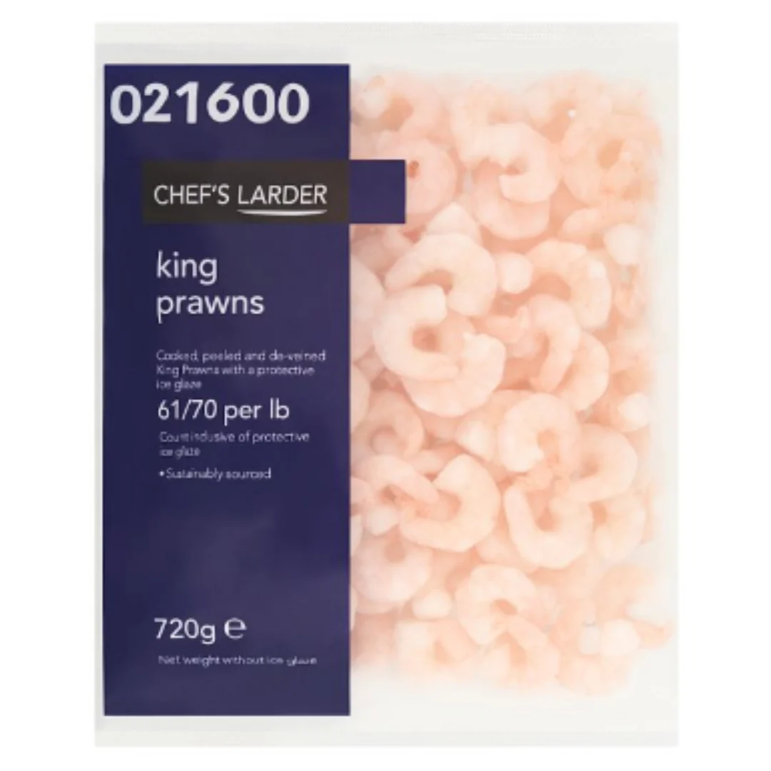 Chef's Larder King Prawns 720g x 1 Pack