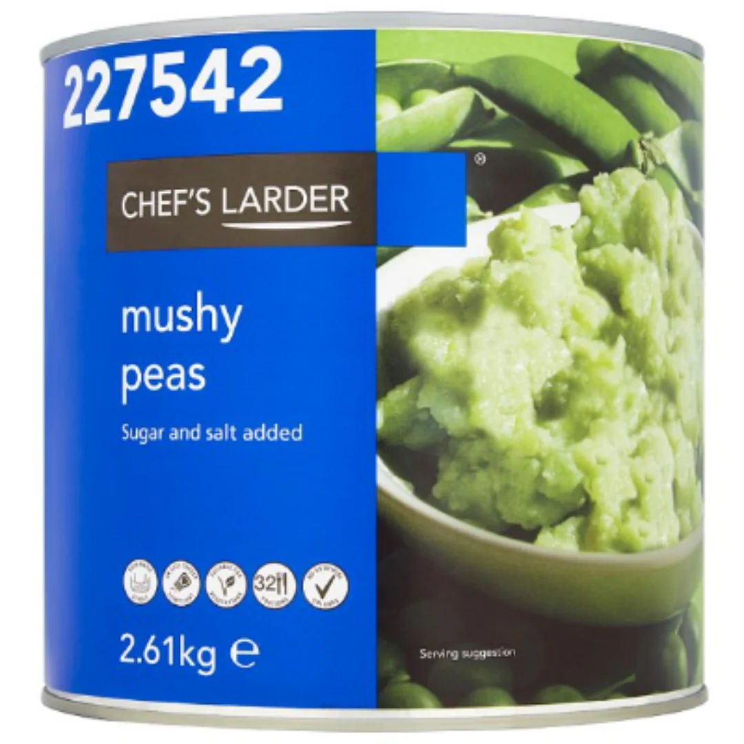 Chef's Larder Mushy Peas 2610g x 6