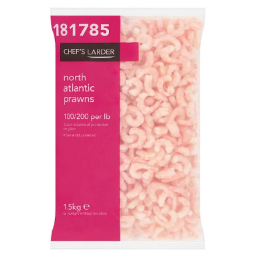 Chef's Larder North Atlantic Prawns 1.5kg x 1 Pack
