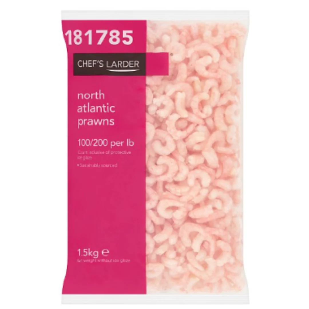 Chef's Larder North Atlantic Prawns 1.5kg x 1 Pack