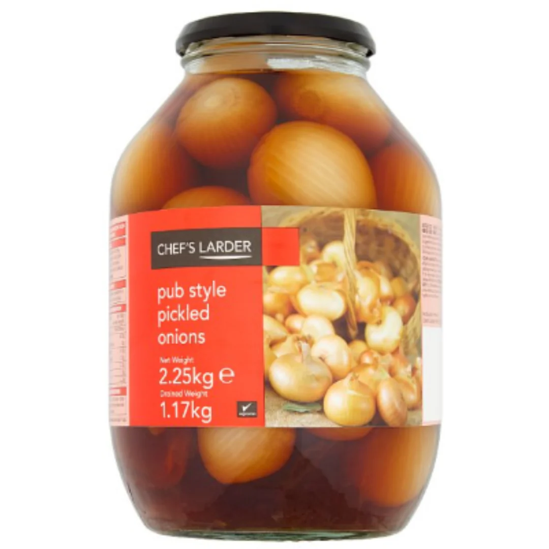 Chef's Larder Pub Style Pickled Onions 2250g x 1