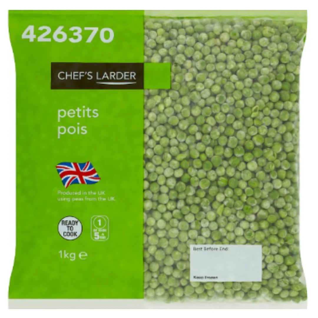 Chef's Larder Petits Pois 1kg x 1 Pack