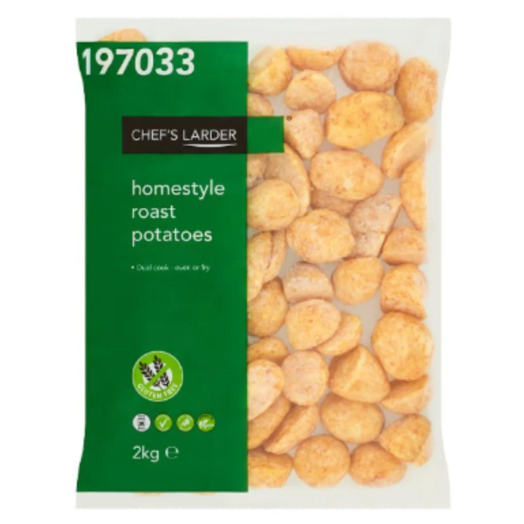 Chef's Larder Homestyle Roast Potatoes 2kg x 1 Pack