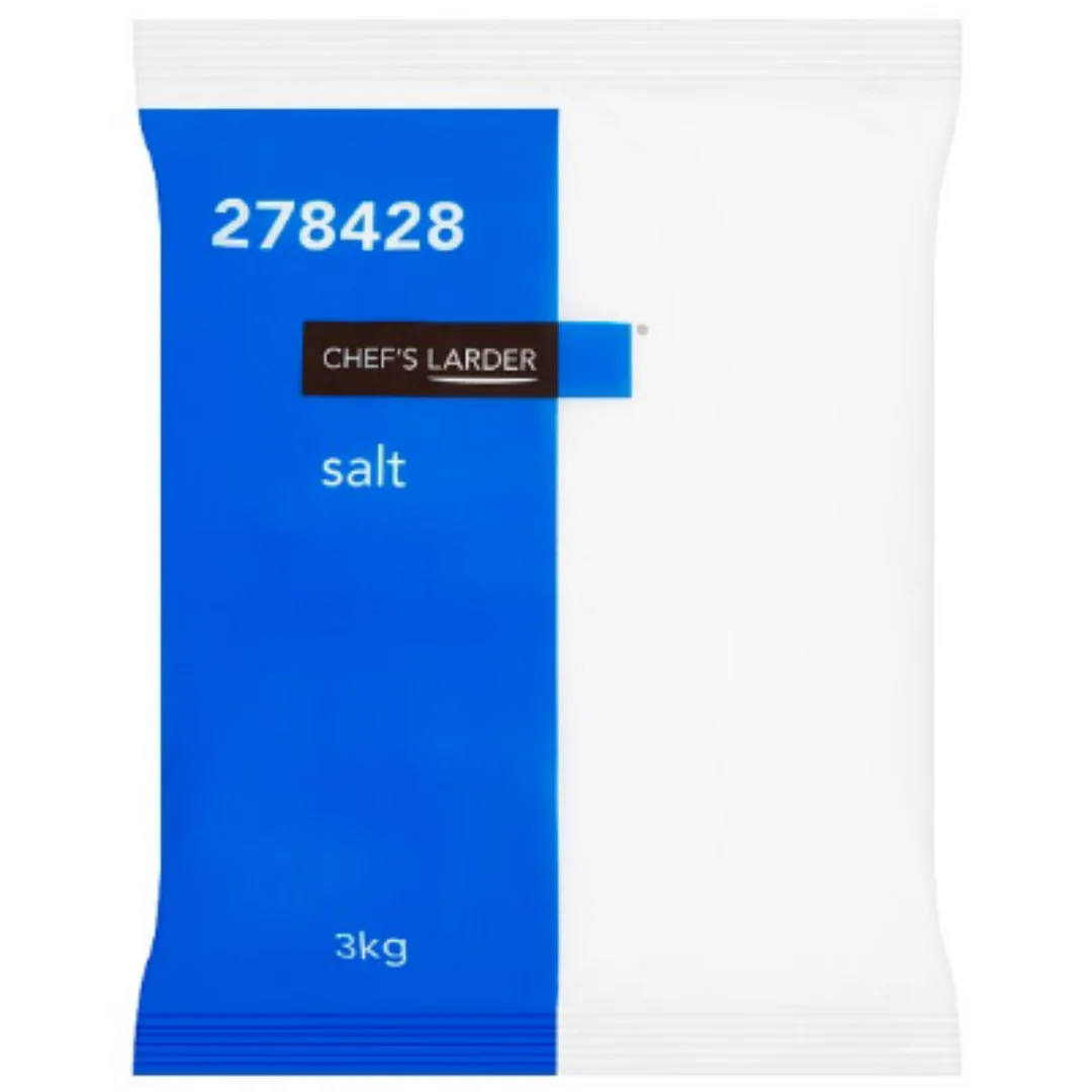 Chef's Larder Salt 3000g x 4