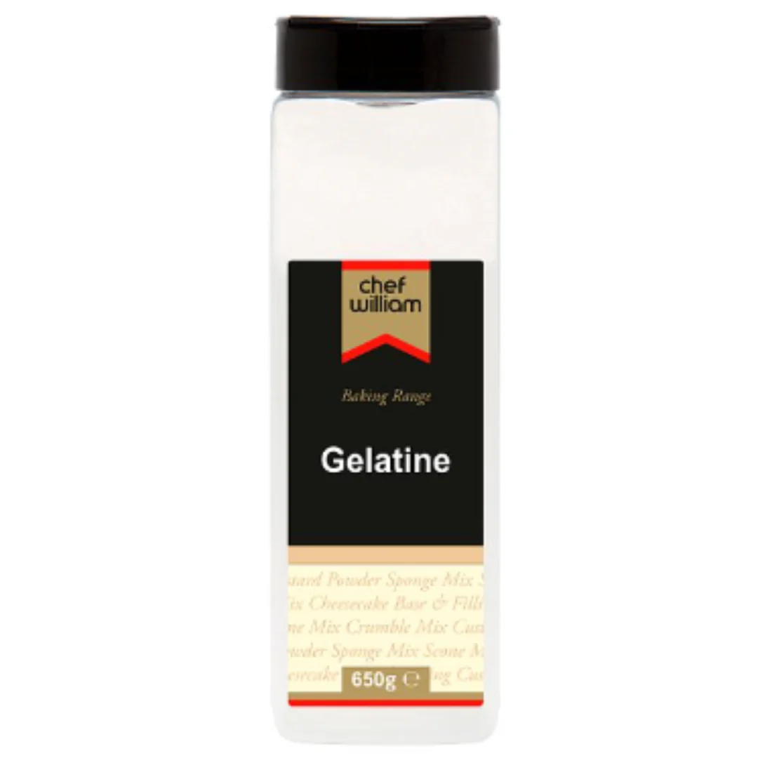 Chef William Gelatine 650g x 6