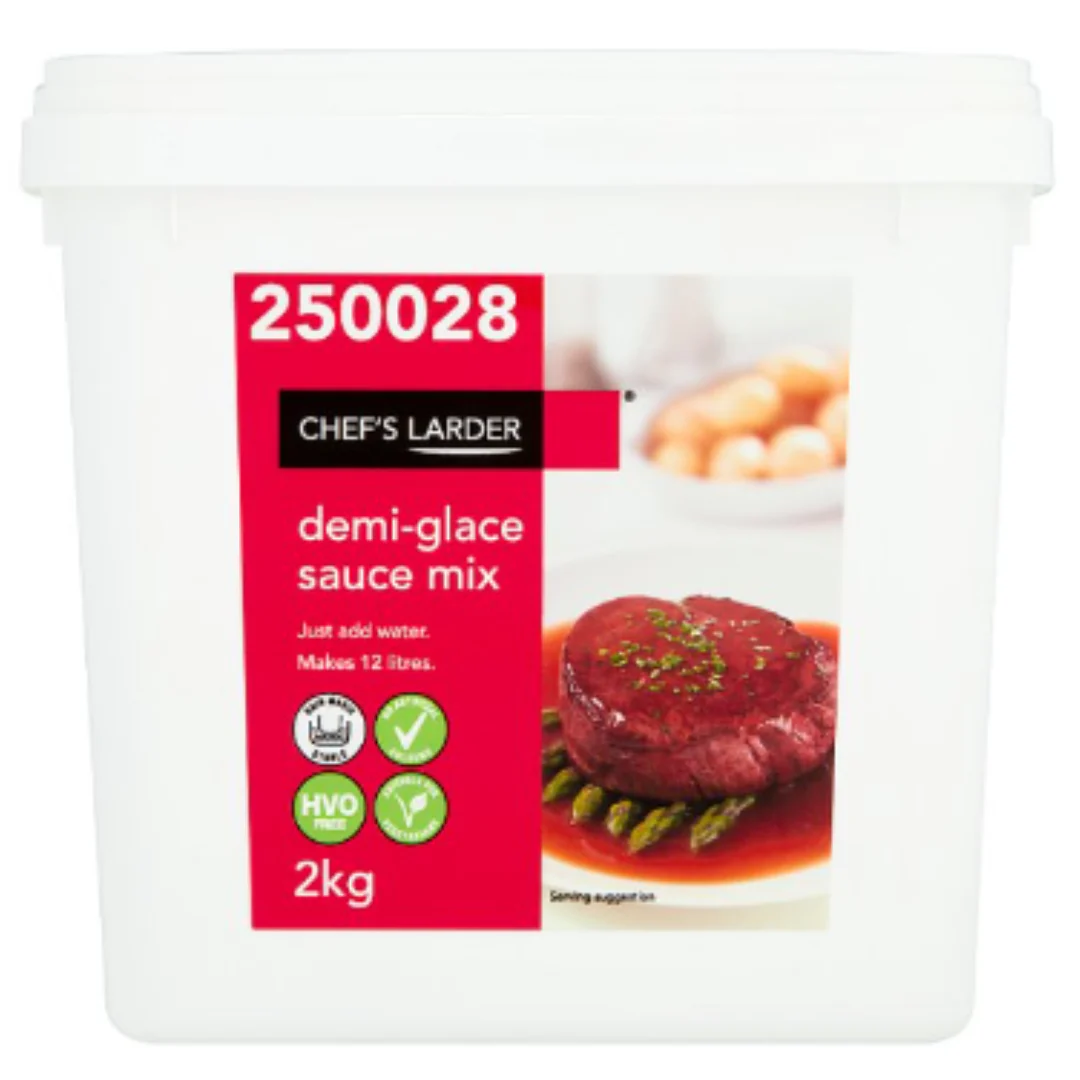 Chef's Larder Demi-Glace Sauce Mix 2000g x 2