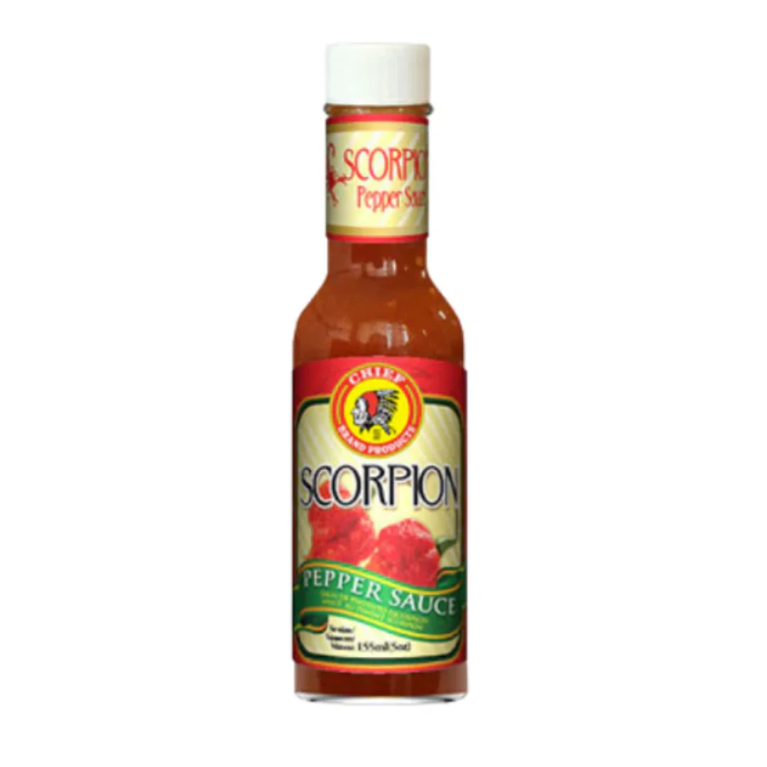 Chief Scorpion Pepper Sauce 6 x 155ml