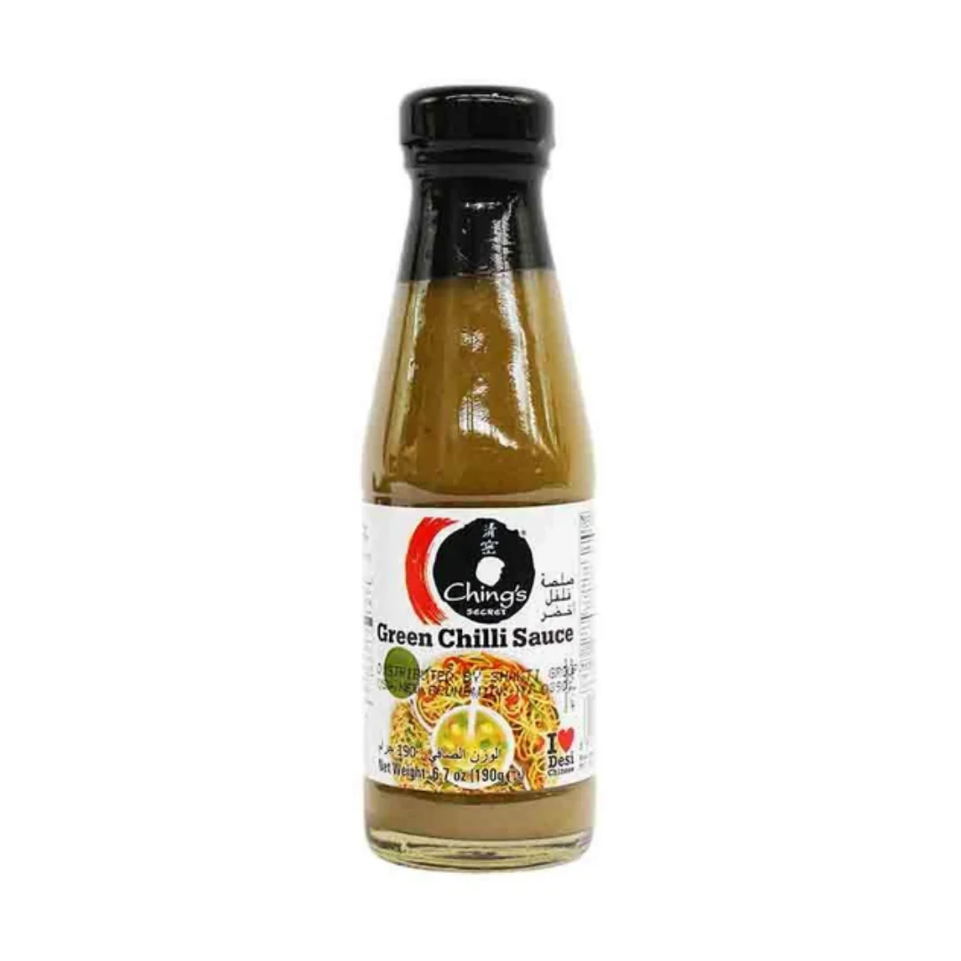 Ching's Green Chilli Sauce 190g x 6 pack