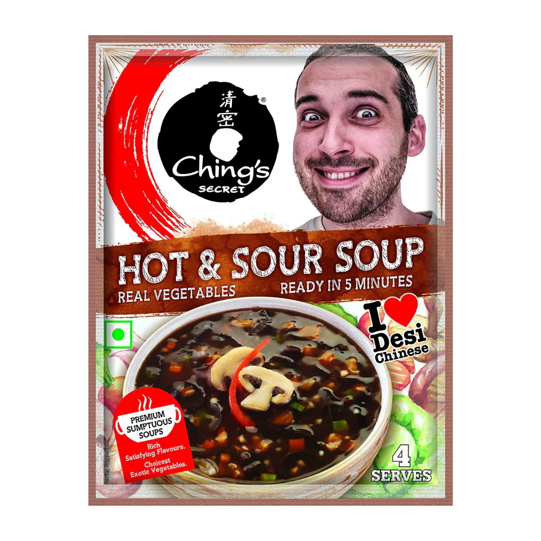 Ching's Hot & Sour Vegetable Soup 55g x 6 pack