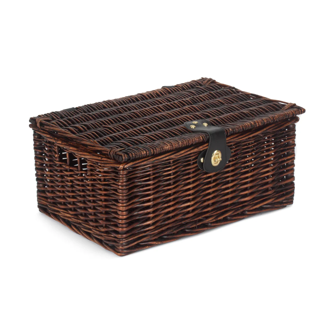 16" Chocolate Brown Hamper