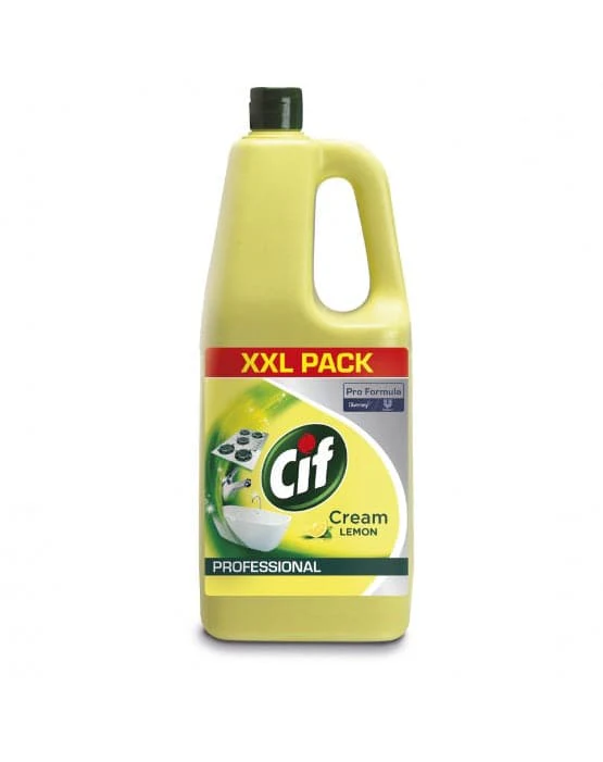 Cif Pro Formula Professional Cream Lemon 2L x Case of 1