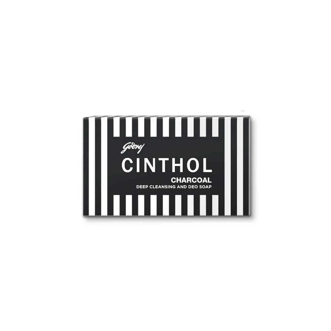 Cinthol Charcoal Soap 125g x 6 pack