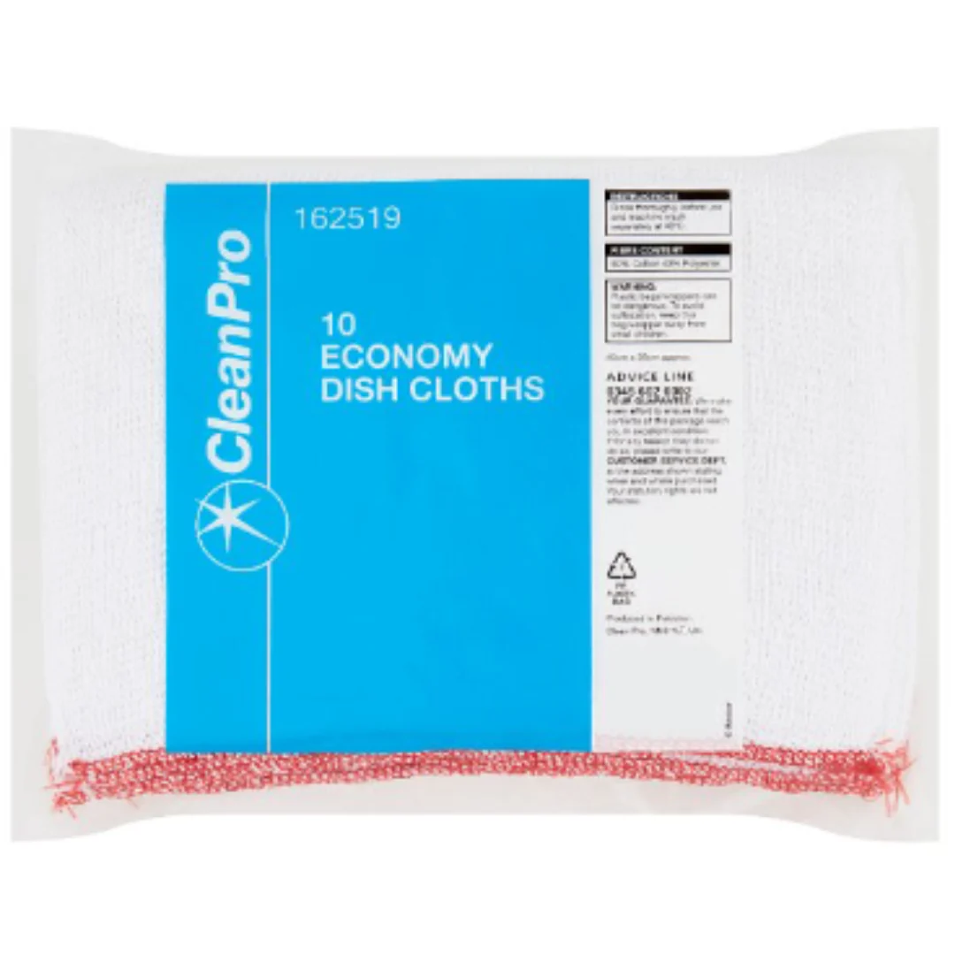 CleanPro 10 Economy Dish Cloths x Case of 40