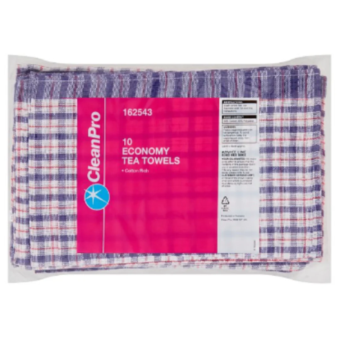 CleanPro 10 Economy Tea Towels x Case of 1