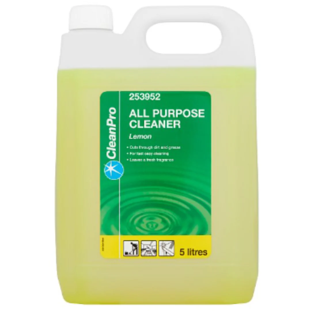 CleanPro Lemon All Purpose Cleaner 5 Litres x Case of 3