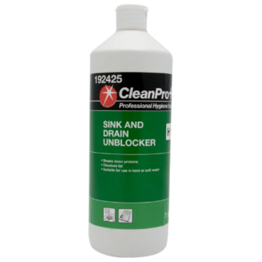 CleanPro+ Sink and Drain Unblocker H12 1 Litre x 6