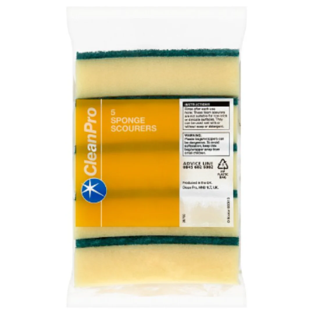 CleanPro 5 Sponge Scourers x Case of 1