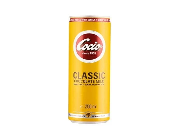 12x Cocio Chocolate Milk Classic 250ml (Can)