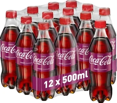 12x Cherry Coke Coca Cola 500ml