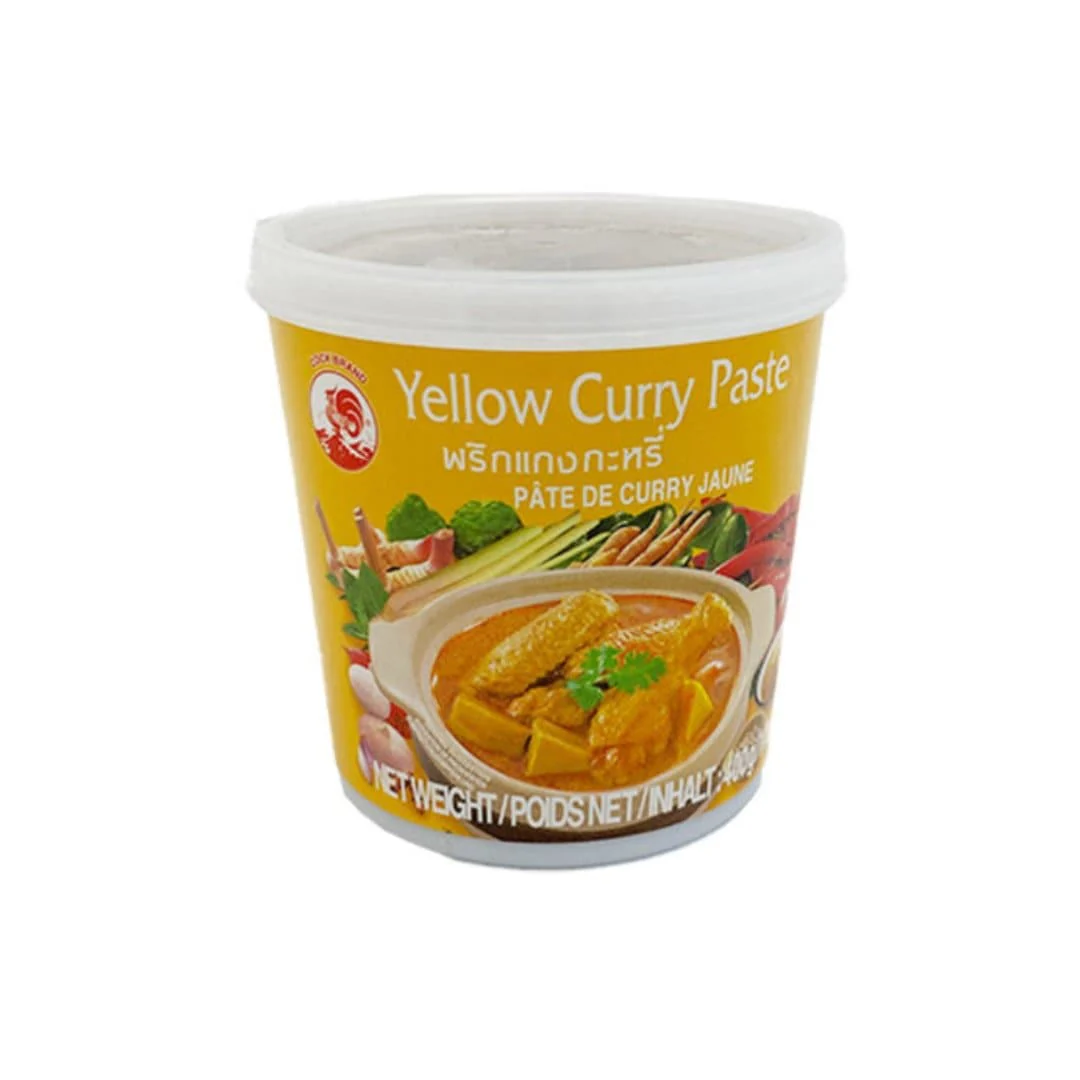 Cock (Thai) Yellow Curry Paste Tub 400gr