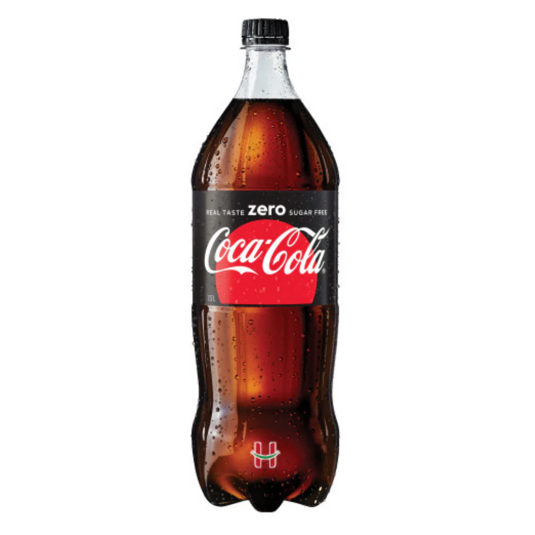Coca Cola Zero 1 plastic bottle 1.5 lt