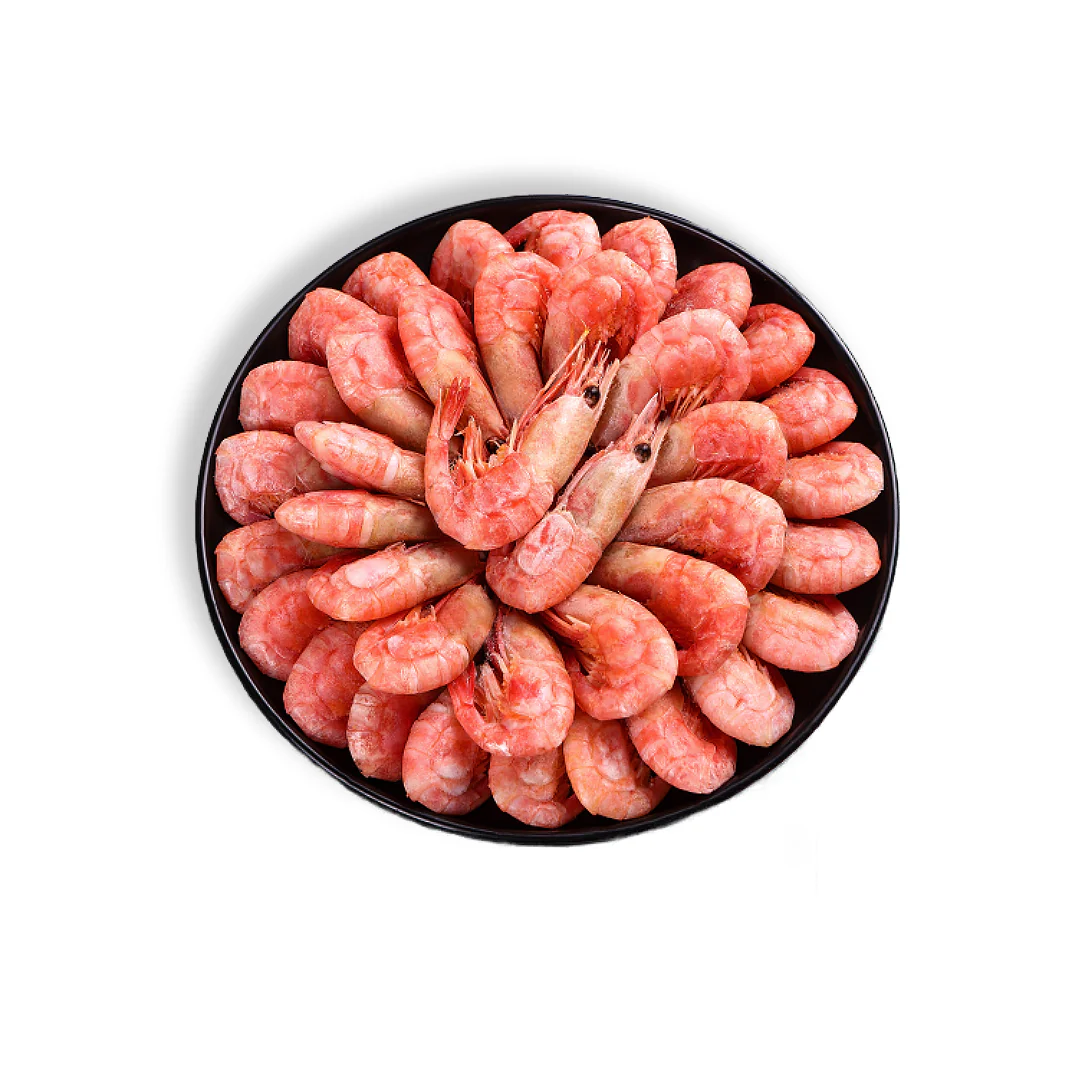 Frozen Cooked Shell-On Coldwater Prawns 1kg x 10 Packs