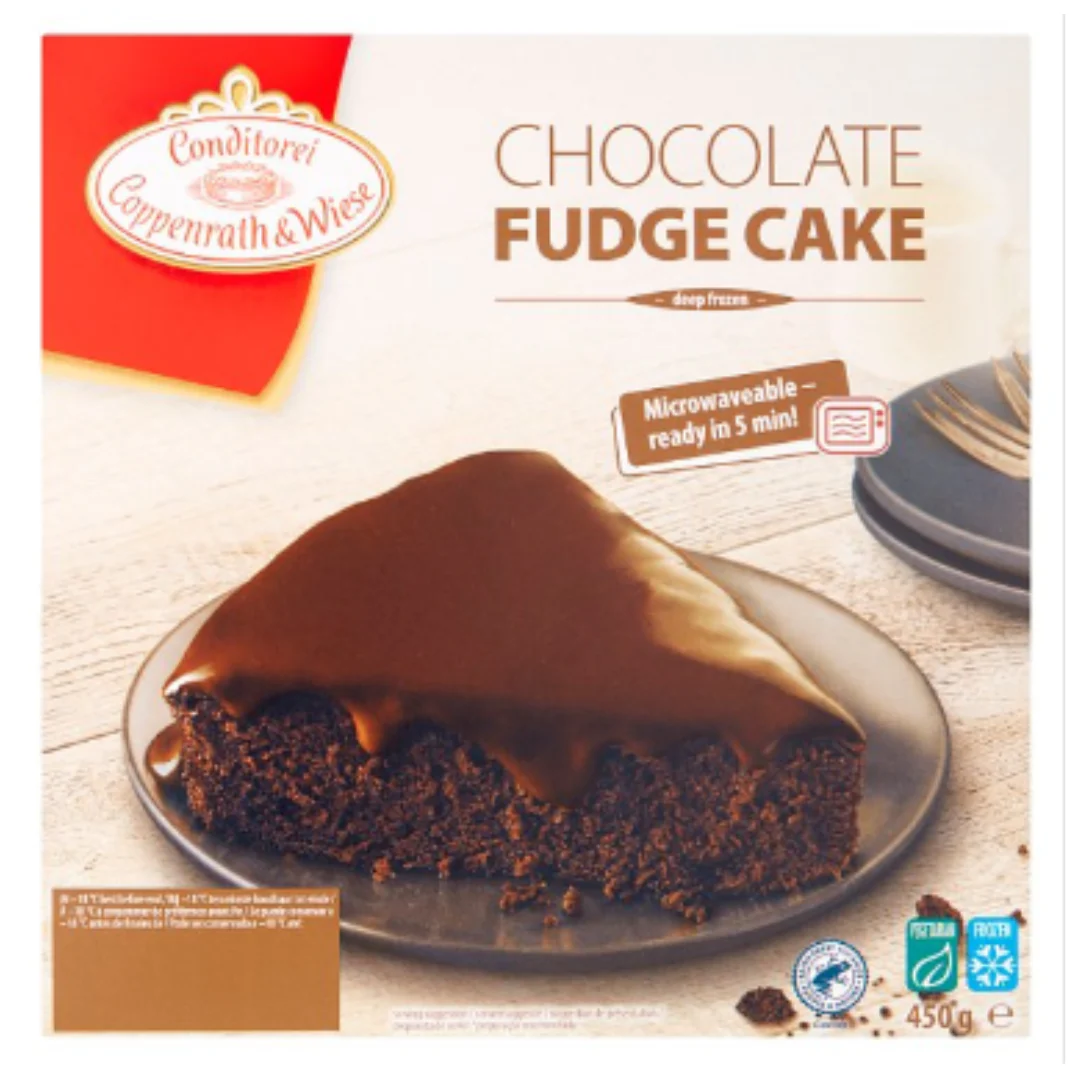 Conditorei Coppenrath & Wiese Chocolate Fudge Cake 450g x 6 Packs