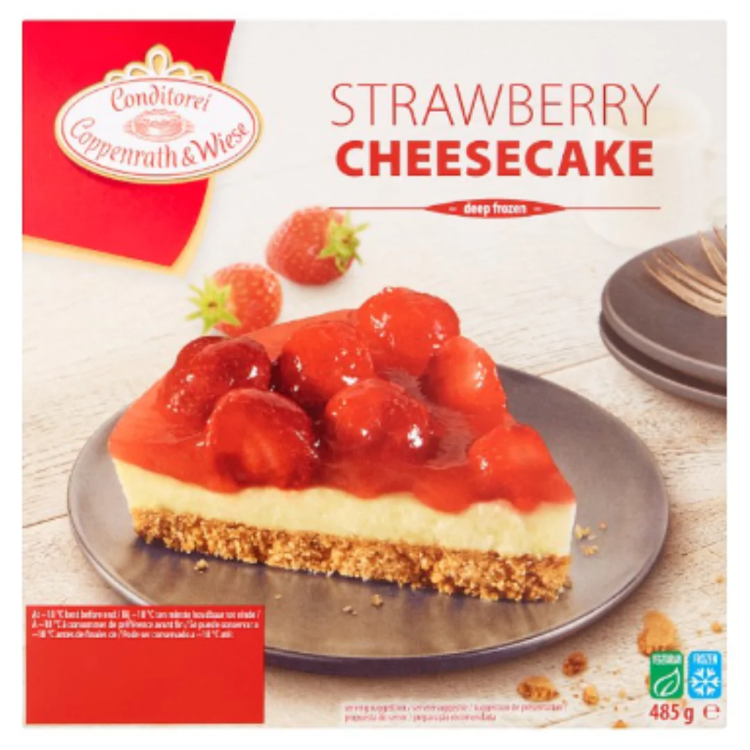 Conditorei Coppenrath & Wiese Strawberry Cheesecake 485g x 6 Packs