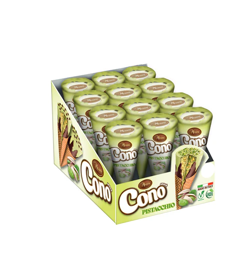 12x Cono Snack Pistacchio