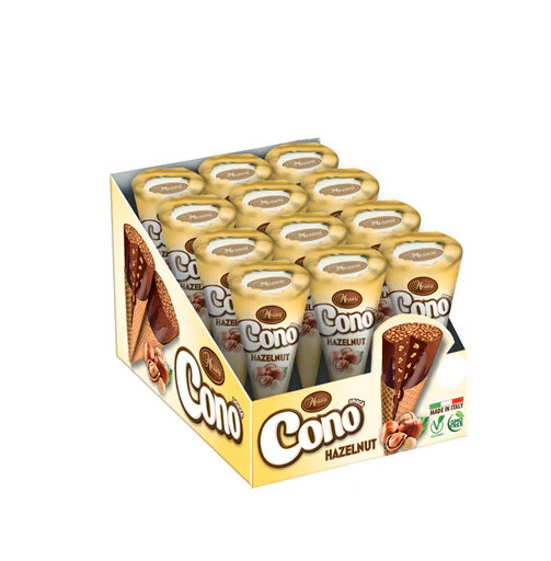 12x Cono Snack Hazelnut