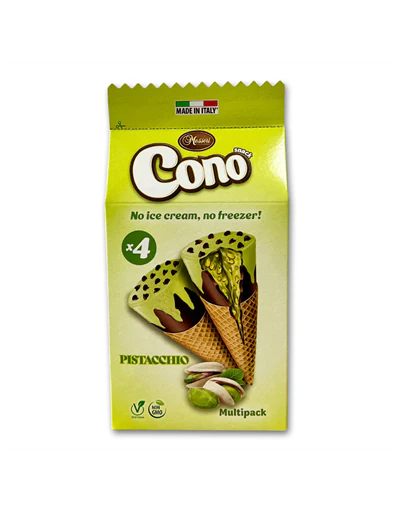 12x Cono Snack Pistacchio 4 Pack - Multipack