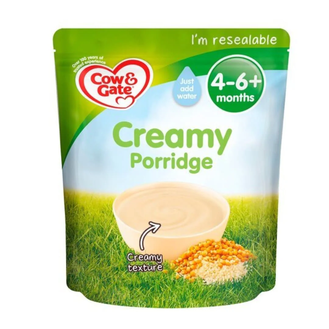Cow & Gate Creamy Porridge Baby Cereal 4-6 Months 125gr
