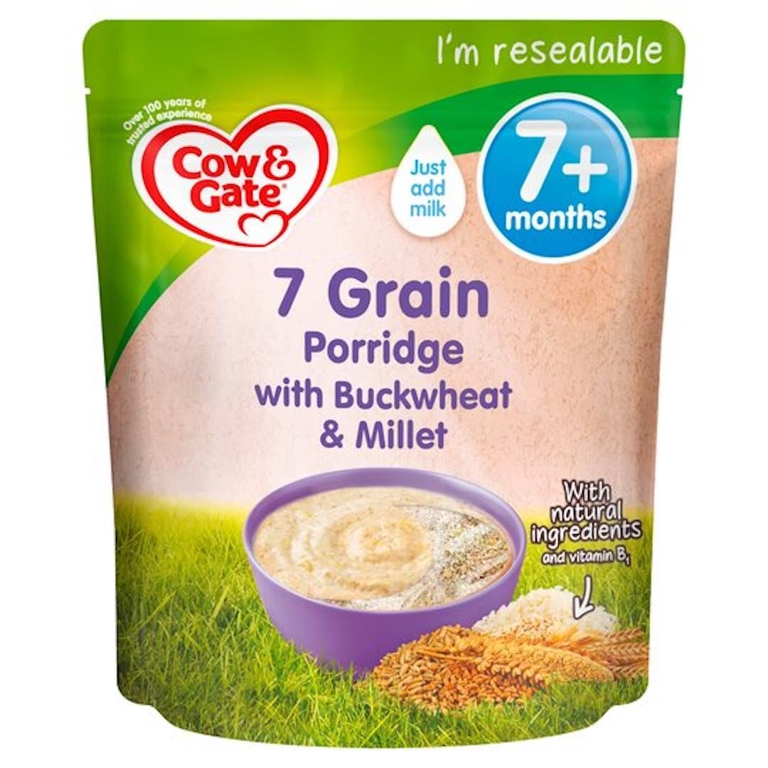Cow & Gate Baby 7 Grain Porridge From 7 Months 200gr