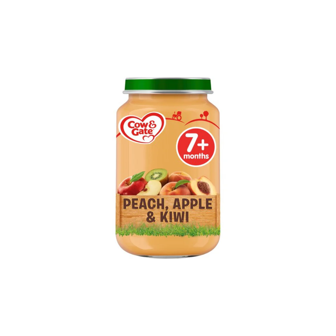 Cow & Gate Stage 2 Peach Apple & Kiwi 200gr