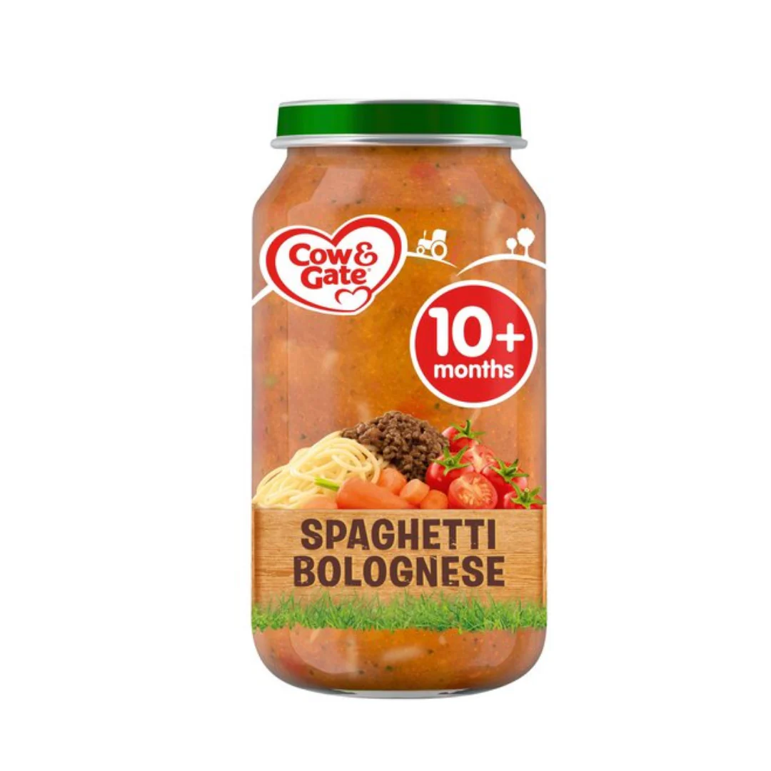 Cow & Gate Spaghetti Bolognese Jar 250gr 10 Mth+