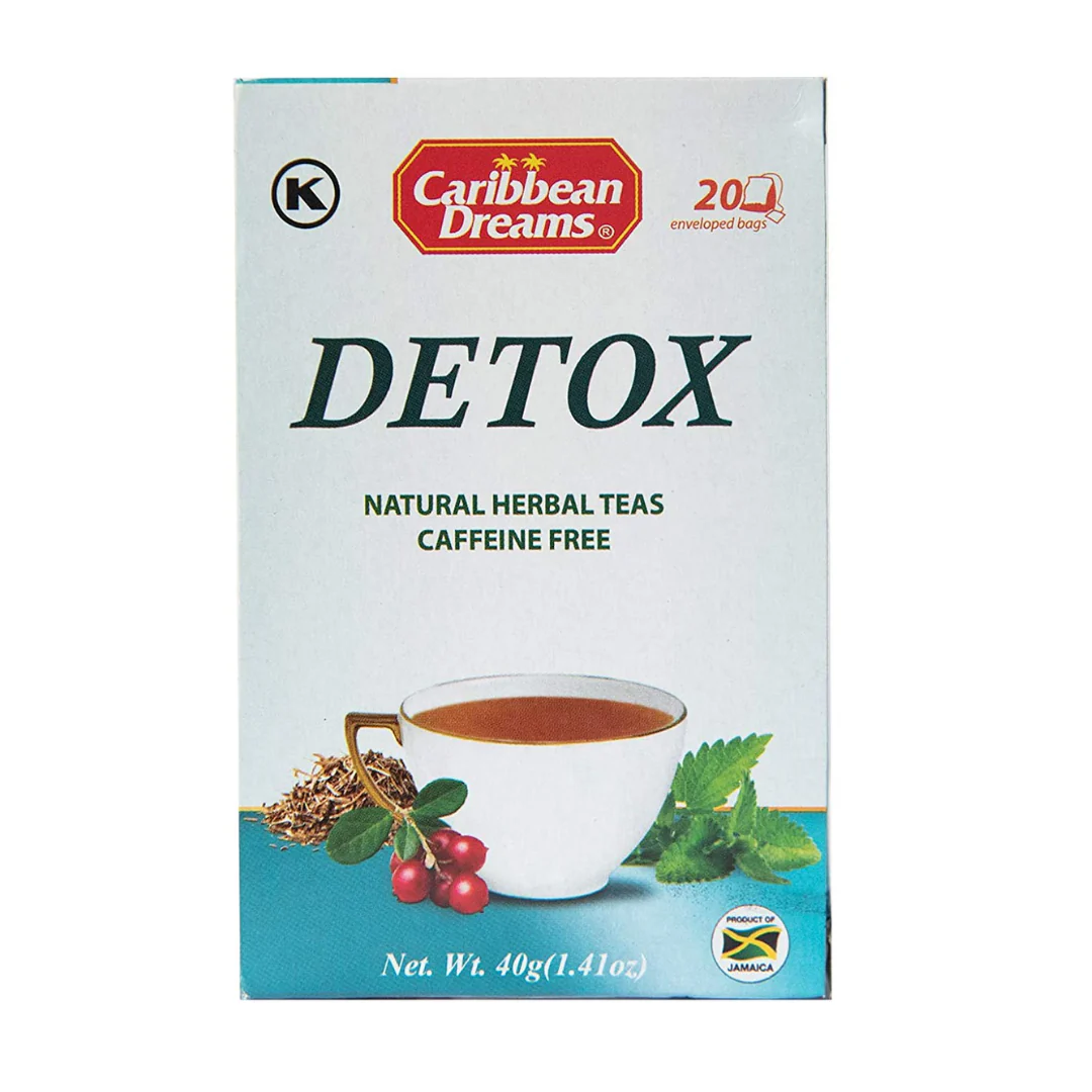 Caribbean Dreams Cleansing/Detox Herbal Tea 6 x 20’s