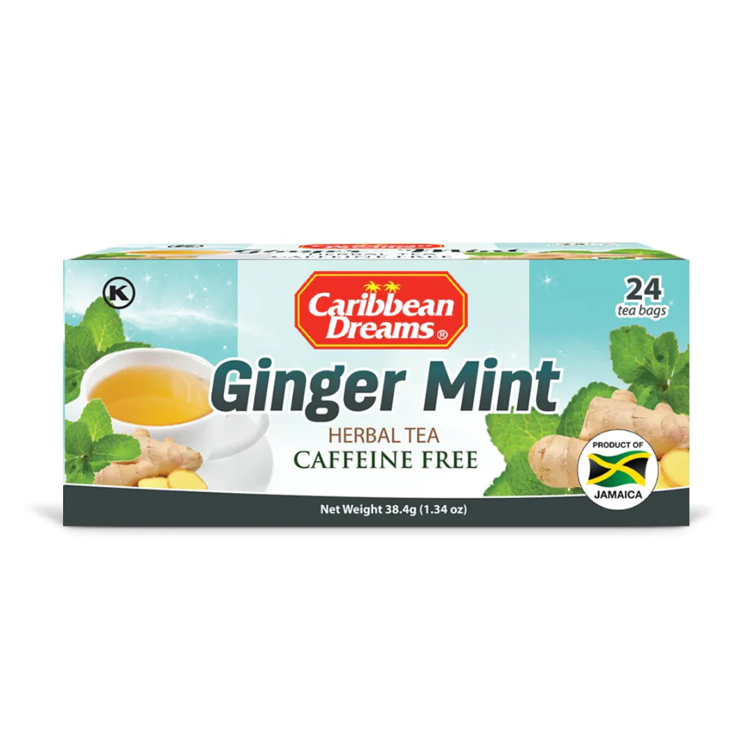 Caribbean Dreams Green Tea & Mint 6 x 20’s