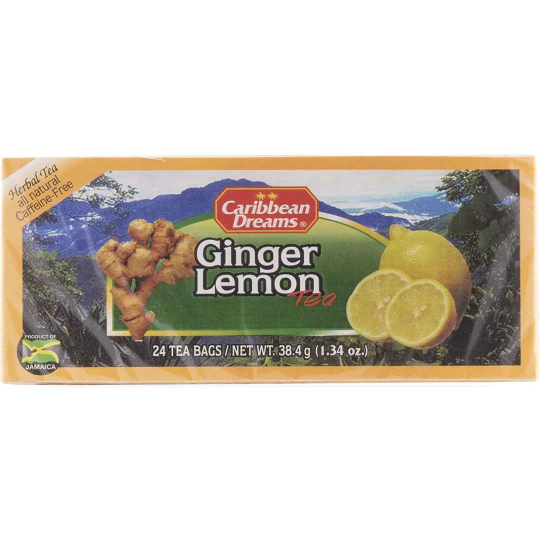 Caribbean Dreams Ginger Lemon Tea 6 x 24’s