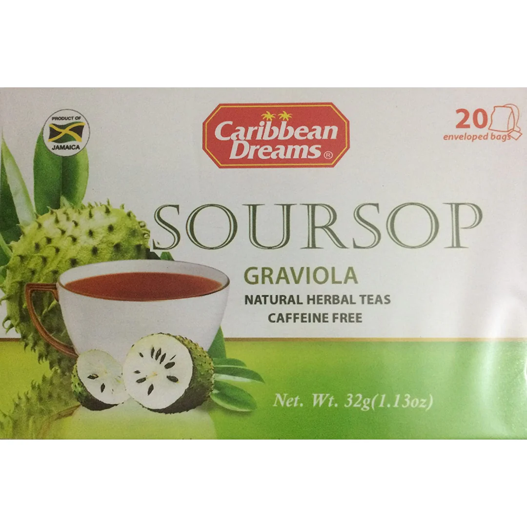 Caribbean Dreams Soursop Tea 6 x 20’s